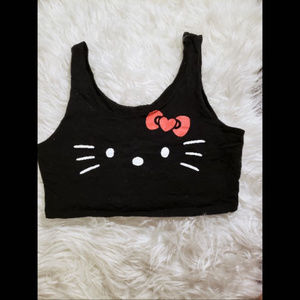 🌟SALE🌟 Hot Topic Hello Kitty crop top